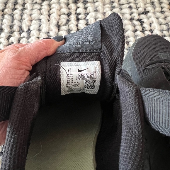 Nike Crater Impact ‘Black Barely Volt’ - Picture 9 of 11